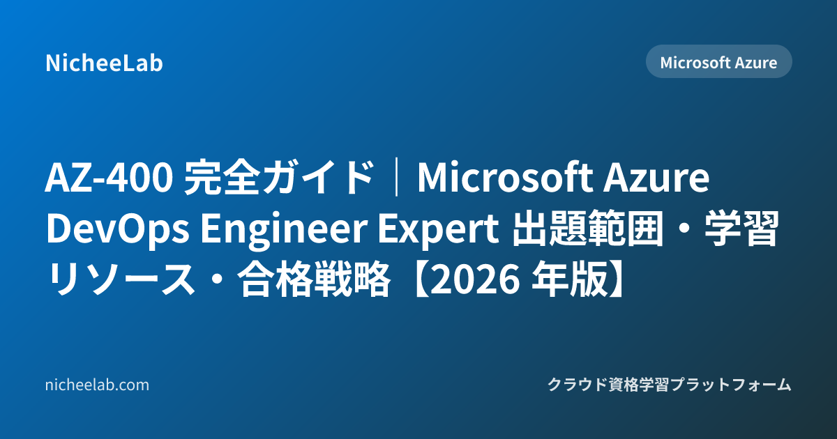 AZ-400 Azure DevOps Engineer Expert: Complete Guide (2026)