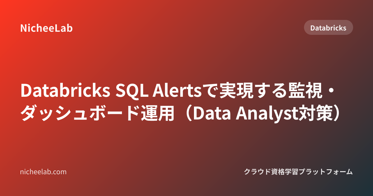 Databricks SQL Alerts: Scheduled Query Notifications (2026)