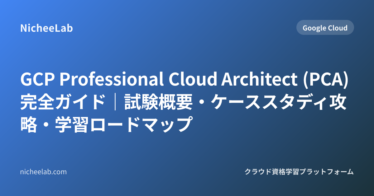Professional Cloud Architect (PCA): Complete Guide (2026)